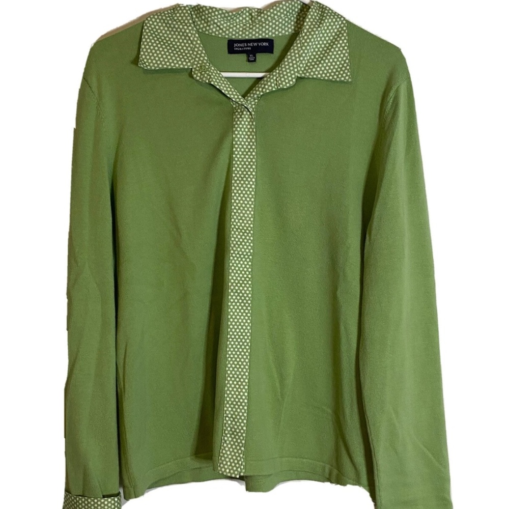 Jones New York XL Women's Sweater Knit Top New With Measurements